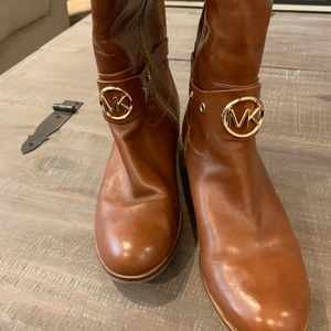 Michael Kors Knee high leather riding boot